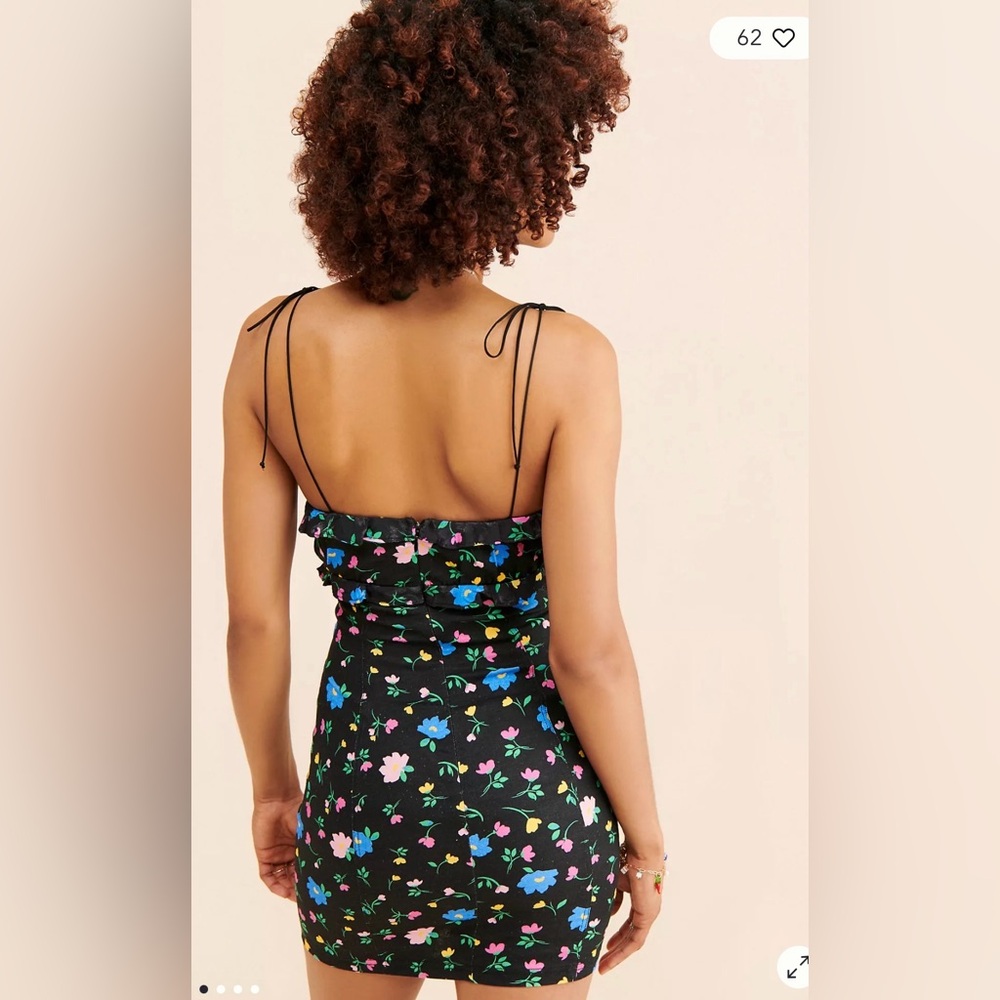 Free People X For Love & Lemons Robin Mini Dress - Picture 2 of 6